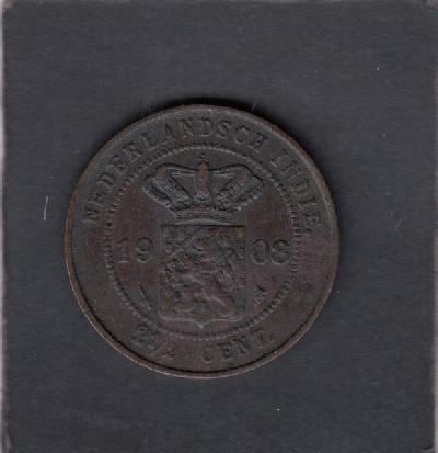 Beschrijving: 2 1/2 Cent